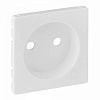 Valena LIFE. Лицевая панель силовой розетки 2К. Белая