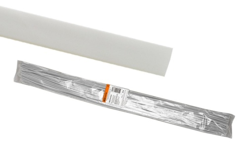 Термоусаживаемая трубка ТУТнг 12/6 белая по 1м (50 м/упак) TDM Термоусаживаемая трубка ТУТнг 12/6 белая по 1м (50 м/упак) TDM