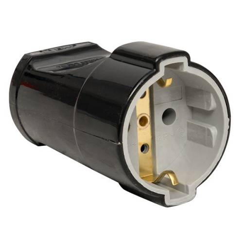Штепсельное гнездо с/з черное 16А 250 В EKF Proxima EKF Штепсельное гнездо с/з черное 16А 250 В EKF Proxima EKF