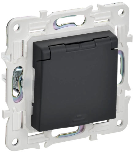 SKANDY Роз. з/к/ш кр. 16А IP44 SK-R11G граф. IEK