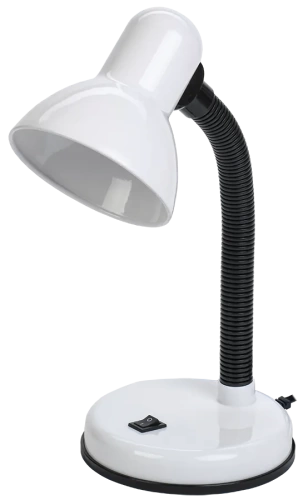 Светильник настол. 1002 на подстав. Е27 белый IEK