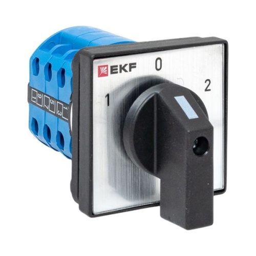 Переключатель кулачковый ПК-1-43 10А 3P "1-0-2" EKF PROxima