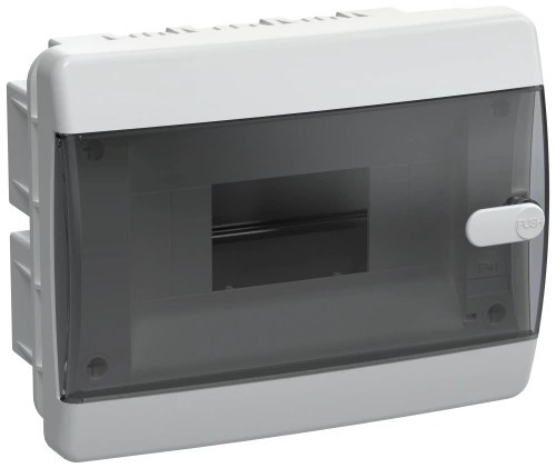 UNION Compact Корпус пласт. ЩРВ-П-8 IP41 черн. пр. дв. IEK UNION Compact Корпус пласт. ЩРВ-П-8 IP41 черн. пр. дв. IEK