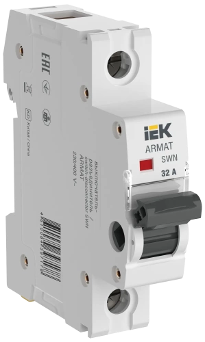 ARMAT Выключатель-разъединитель SWN 1P 32А IEK