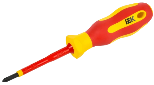 ARMA2L 5 Отвертка диэлектрическая PH1х80 Т2 IEK ARMA2L 5 Отвертка диэлектрическая PH1х80 Т2 IEK