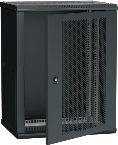 ITK Шкаф LINEA W 18U 600x450 мм дверь перфорированная, RAL9005 ITK Шкаф LINEA W 18U 600x450 мм дверь перфорированная, RAL9005