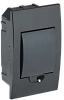 Корпус модульный пл. встр. ЩРВ-П-4 черный IP41 IEK