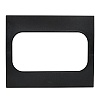 Стокгольм Рамка для розетки 2-местная черная EKF PROxima