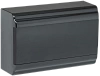 Корпус модульный пл. нав. ЩРН-П-12 PRIME черный IP41 IEK