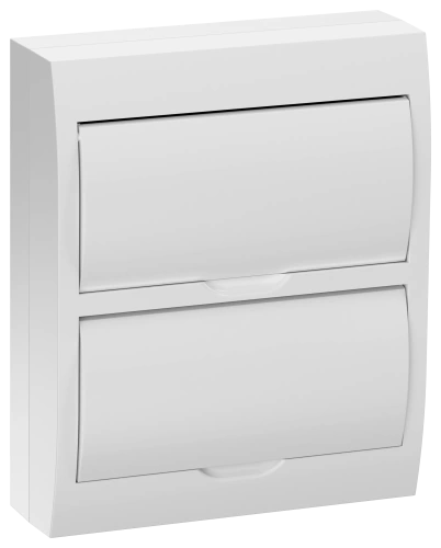Корпус пластиковый ЩРН-П-24 бел. дверь IP41 GENERICA