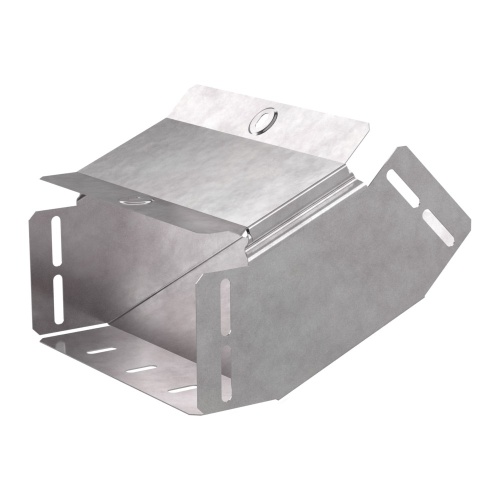 Угол вертикальный внутренний 45 градусов с крышкой Стандарт 200х100 Промрукав