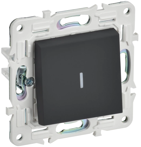 SKANDY Выключ. 1-кл. с инд. 10А SK-V07G граф. IEK