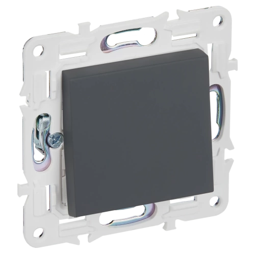 SKANDY Выключ. 1-кл. перекр. 10А SK-V03G граф. IEK SKANDY Выключ. 1-кл. перекр. 10А SK-V03G граф. IEK