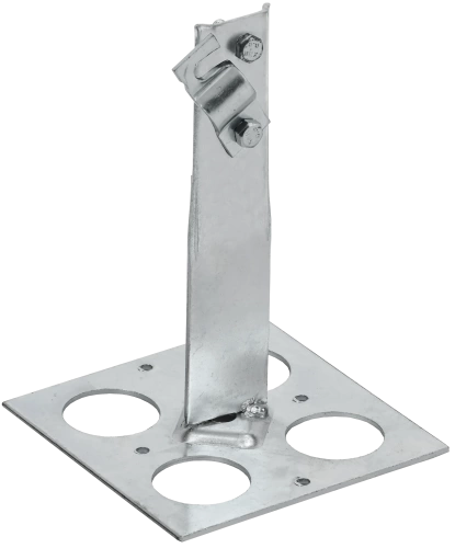 Дер. пр. кр. 6-10мм вин. пл. кр. h=90мм оц. сталь IEK Дер. пр. кр. 6-10мм вин. пл. кр. h=90мм оц. сталь IEK