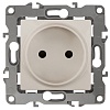 12-2005-02 Эл/ус ЭРА Розетка 2P, 16A-250В, IP20, без м.лапок, Эра12, слоновая кость