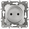12-2105-03 Эл/ус ЭРА Розетка 2P, 16A-250В, IP20, Эра12, алюминий