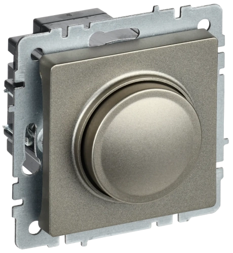 BRITE Светорег. пов-наж. 600Вт СС10-1-0-БрШ шамп. IEK