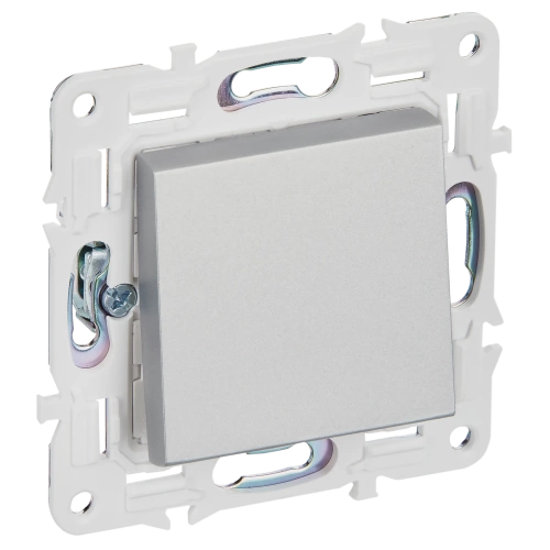 SKANDY Выключ. 1-кл. перекр. 10А SK-V03S сереб. IEK SKANDY Выключ. 1-кл. перекр. 10А SK-V03S сереб. IEK