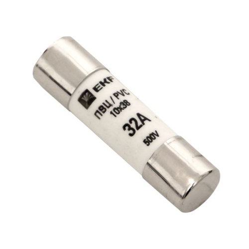 Плавкая вставка цилиндрическая ПВЦ (10х38) 32А EKF
