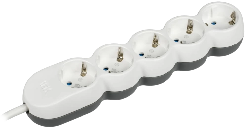 Удлинитель У05 5 мест 2P+PE/1,5м 3х1,5мм2 16А/250В UNO IEK Удлинитель У05 5 мест 2P+PE/1,5м 3х1,5мм2 16А/250В UNO IEK