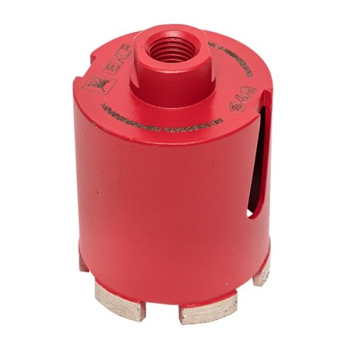 Коронка алмазная для дрелей с микроударом DCH-68MH Micro Hit Laser M16 EKF Professional Коронка алмазная для дрелей с микроударом DCH-68MH Micro Hit Laser M16 EKF Professional