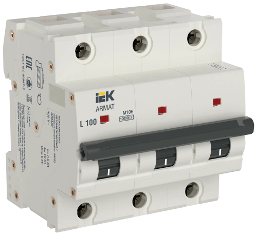 ARMAT Авт. выкл. M10H 3P L 100А IEK