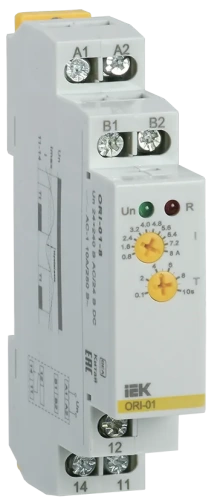 Реле тока ORI. 0,8-8 А. 24-240 В AC / 24 В DC IEK