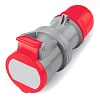 Розетка кабельная с безвинтовыми клеммами IP44 16A 3P+E+N 400В (упак. 10 шт)