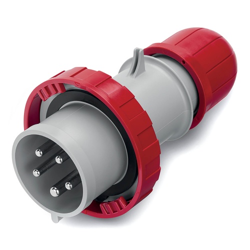 Вилка кабельная IP67 32A 3P+E+N 400V (упак. 10 шт)