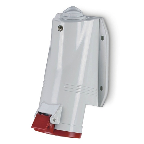 Розетка настенная IP44 16A 3P+E+N 400В (упак. 10 шт)