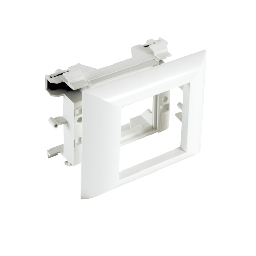 PMA-45/2 Суппорт для розетки 45х45мм (2 модуля 45х22,5мм) ARC-LAN (1уп = 6шт) Экопласт PMA-45/2 Суппорт для розетки 45х45мм (2 модуля 45х22,5мм) ARC-LAN (1уп = 6шт) Экопласт