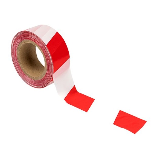 Лента оградительная ЛО "Красно-белая" 50х200 EKF Basic Лента оградительная ЛО "Красно-белая" 50х200 EKF Basic