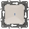 14-1102-02 Эл/ус ЭРА Выключатель с подсветкой, 10АХ-250В, IP20, Эра Elegance, сл.кость