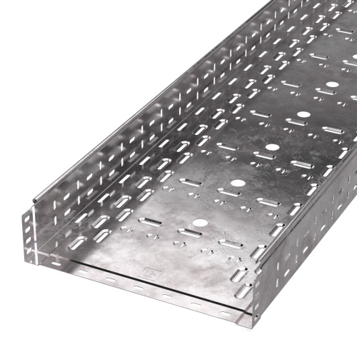 Лоток перфорированный Стандарт 400х100х3000 (6 м/уп) Промрукав
