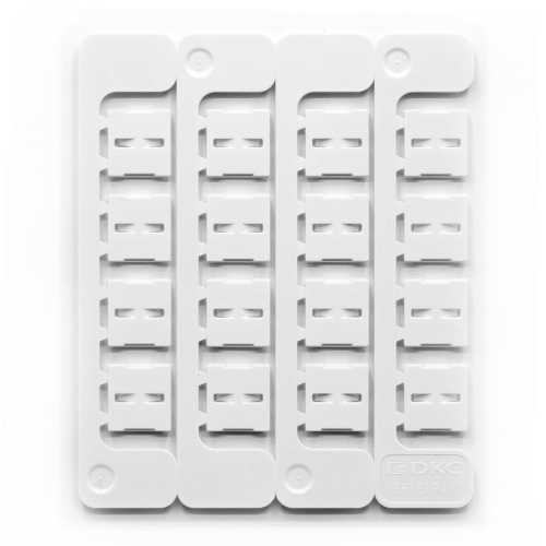 Маркировка бабочка Dкаб=1.9-4.1мм L=18мм