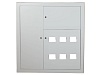 Щит этажный ЩЭ 6 кв. слаботочный отсек слева (1010х950х160) IP31 EKF PROxima