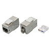 Модуль Keystone RJ45 CAT6 экранированный, 90 градусов, серебристый TL Модуль Keystone RJ45 CAT6 экранированный, 90 градусов, серебристый TL