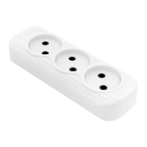 Колодка 3 гн. 10А 2,2кВт б/з Эксперт EKF PROxima Колодка 3 гн. 10А 2,2кВт б/з Эксперт EKF PROxima