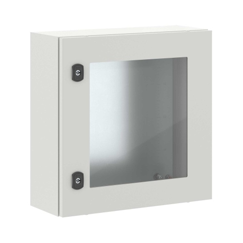 Корпус навесной STE с М/П с прозрачной дверью ВхШхГ 500x500x200 мм