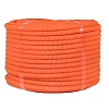 Труба гофр. ПНД с протяжкой d20 мм (100 м) оранжевая EKF-Plast