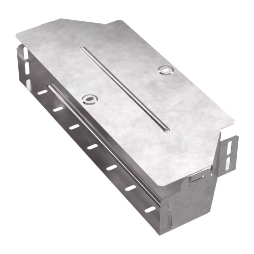 Переходник симметричный с крышкой Стандарт 400х300х80 Промрукав