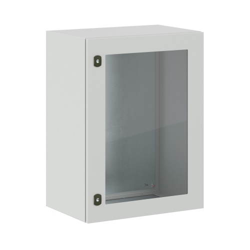 Корпус навесной уличный ST Outdoor с М/П с прозрачной дверью ВxШxГ 800x600x400 мм, IP66