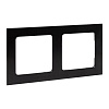 Стокгольм Рамка 2-местная металлическая черная EKF PROxima