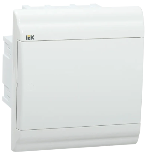 Бокс в нишу ЩРВ-П-6 модулей пластик IP41 PRIME белая дверь