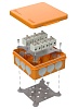 Коробка огнестойкая для о/п двухкомпонентная 60-0303-FR6.0-12 Е15-Е120 100х100х40 Промрукав