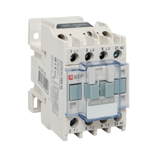 Контактор КМЭ малогабаритный 9А 24В 1NC EKF PROxima Контактор КМЭ малогабаритный 9А 24В 1NC EKF PROxima