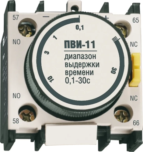Приставка ПВИ-11 задержка на вкл. 0,1-30сек. 1з+1р ИЭК
