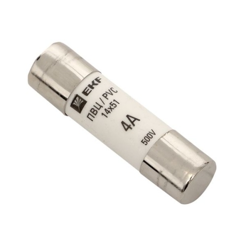 Плавкая вставка цилиндрическая ПВЦ (14х51) 4А EKF