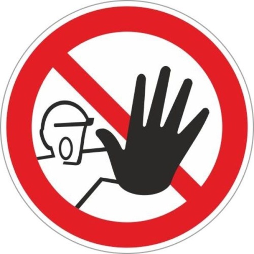 Знак пластик P06 "Доступ посторонним запрещен" (200x200) светоотражающий EKF PROxima Знак пластик P06 "Доступ посторонним запрещен" (200x200) светоотражающий EKF PROxima