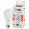 LED A65-30W-827-E27 ЭРА (диод, груша, 30Вт, тепл, E27) (10/100/1200)